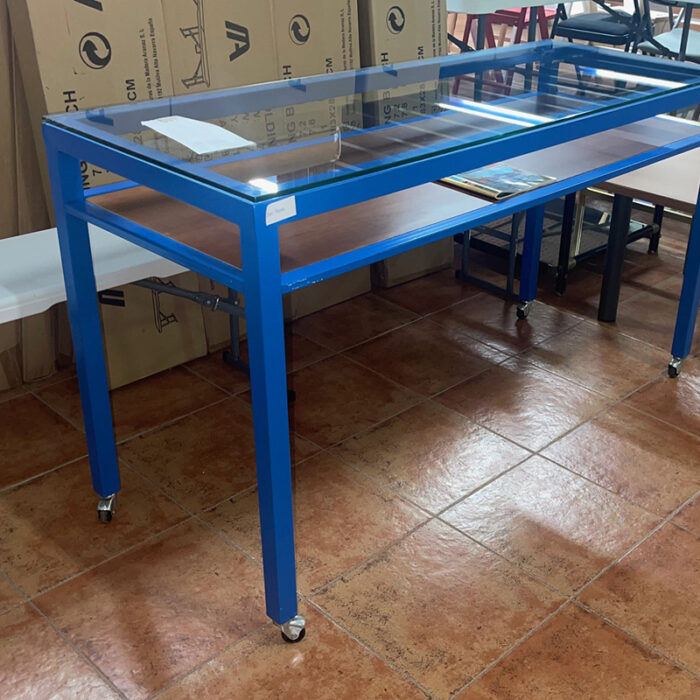 mesa cristal 2da mano