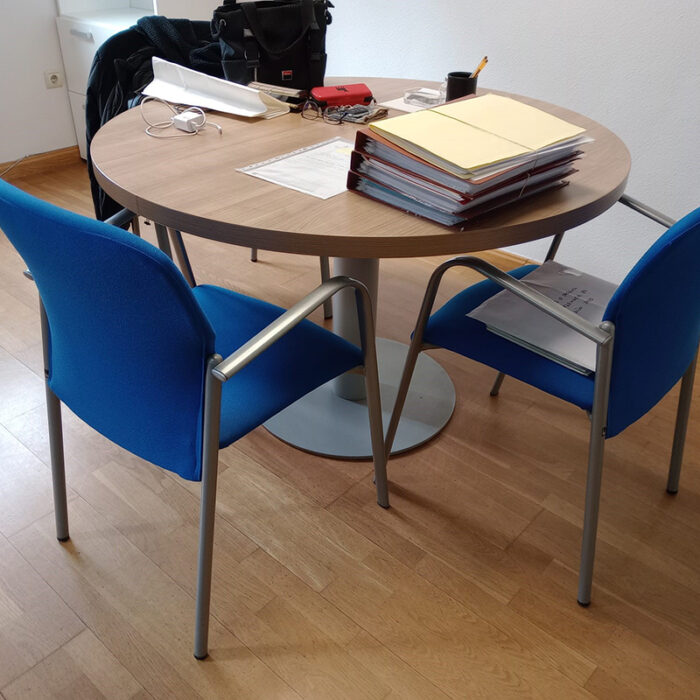 mesa redonda 2da mano